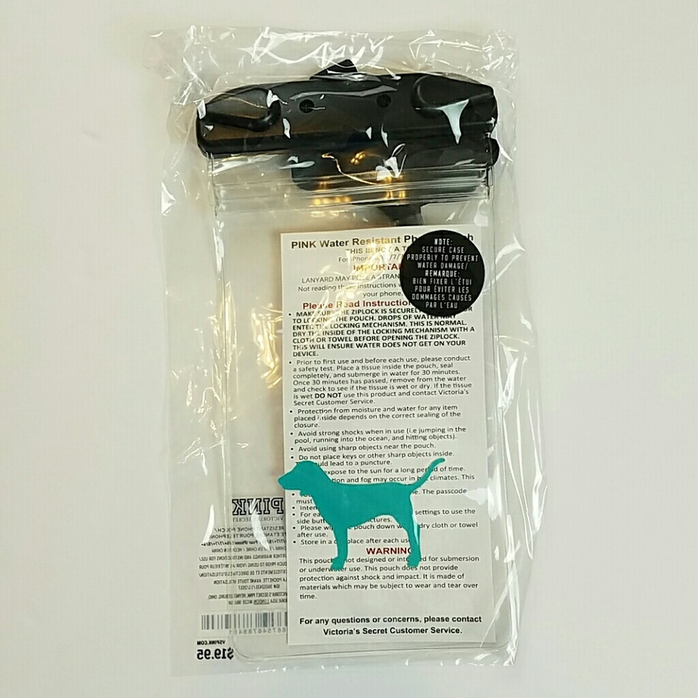 Pink Victoria's Secret Water resistant pouch NWT - Picture 5 of 7
